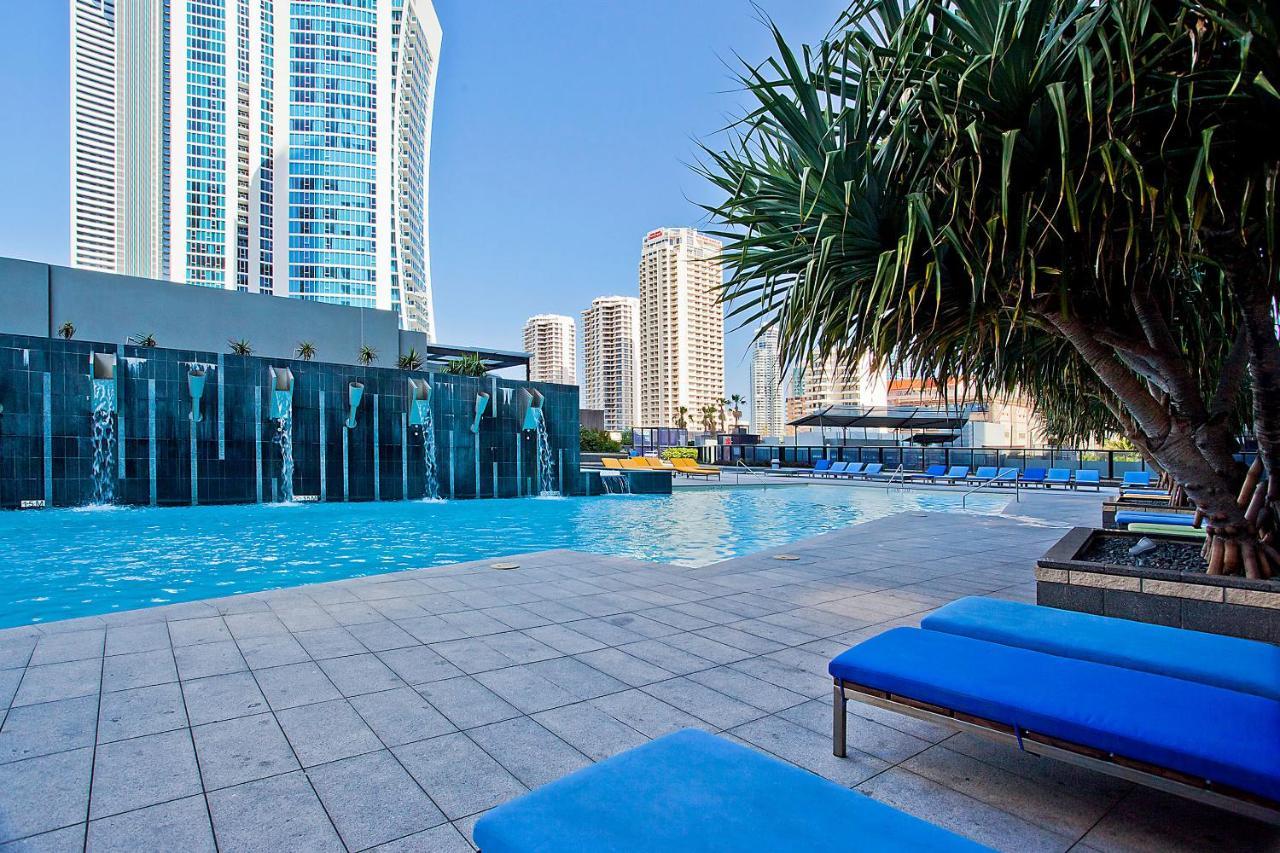 Kids Stay Free In Hinterland View 1 Bedroom Spa Apartment At Circle On Cavill - Q Stay Gold Coast Kültér fotó