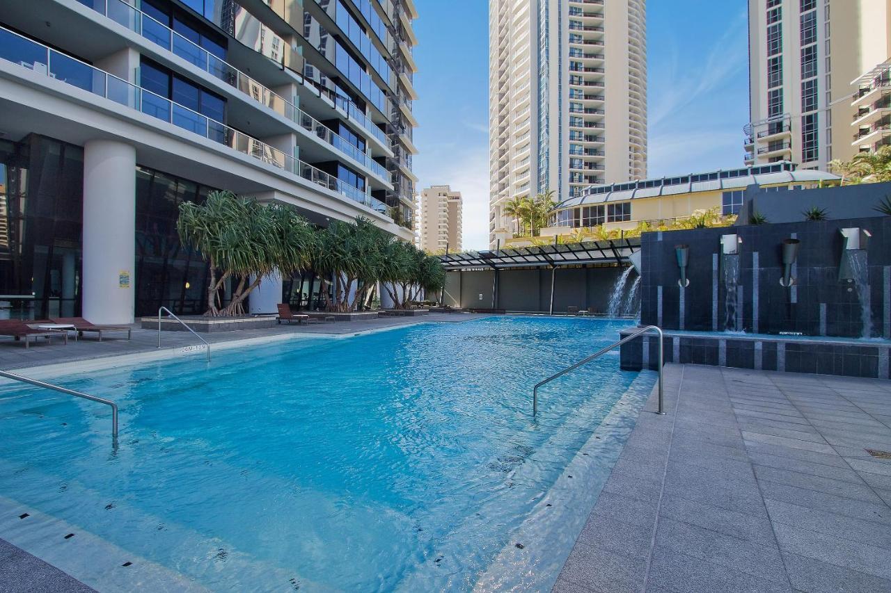 Kids Stay Free In Hinterland View 1 Bedroom Spa Apartment At Circle On Cavill - Q Stay Gold Coast Kültér fotó